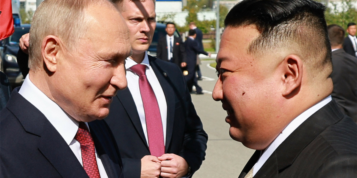 Porozumienie Putina z Kim Dzong Unem zapewnia dostawy amunicji rosyjskiej armii