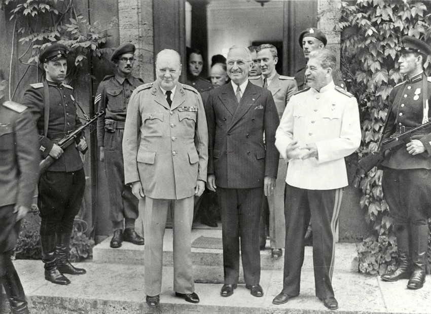 Čerčil, Truman i Staljin