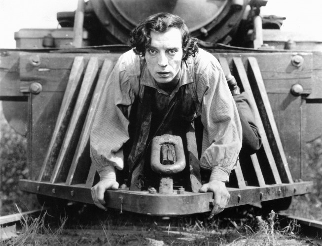 Buster Keaton w filmie "Generał"