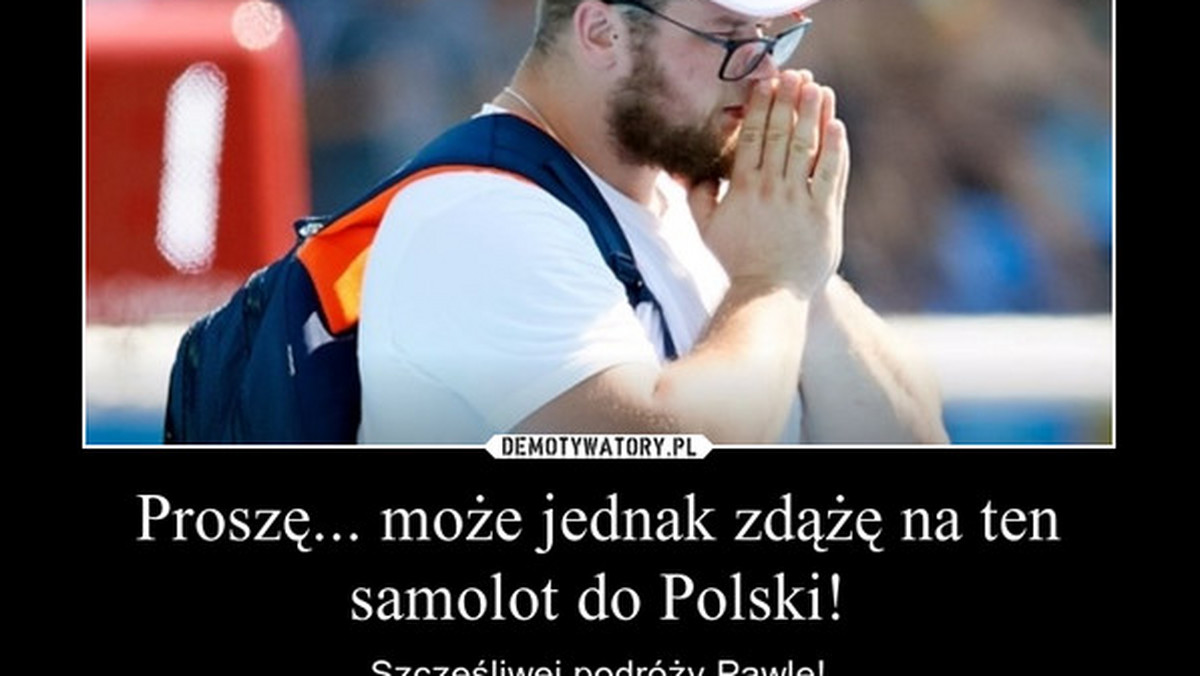 Paweł Fajdek, polski lekkoatleta specjalizujący się w rzucie młotem, zapewne nie jest w najlepszym humorze po tym, co zrobił na igrzyskach olimpijskich w Rio de Janeiro. Polak odpadł w eliminacjach, a młotem rzucił na odległość 72 metrów.