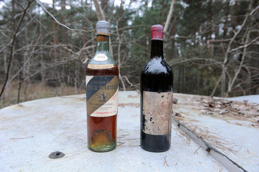 Stare wina z niemieckich bunkrów