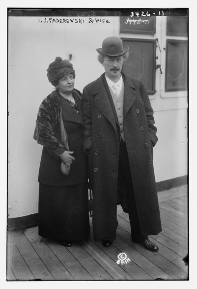 Ignacy Jan Paderewski i Helena Paderewska