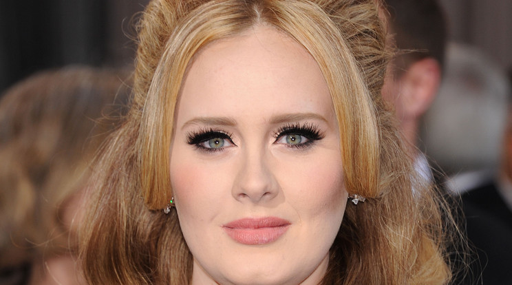 Adele a 2013-as Oscar-díjátadó gálán/Fotó:Northfoto