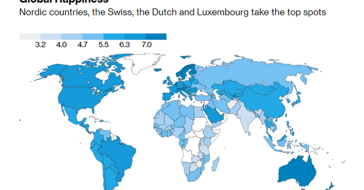 Do you want a happy life?  Here are the best countries for you [RANKING]