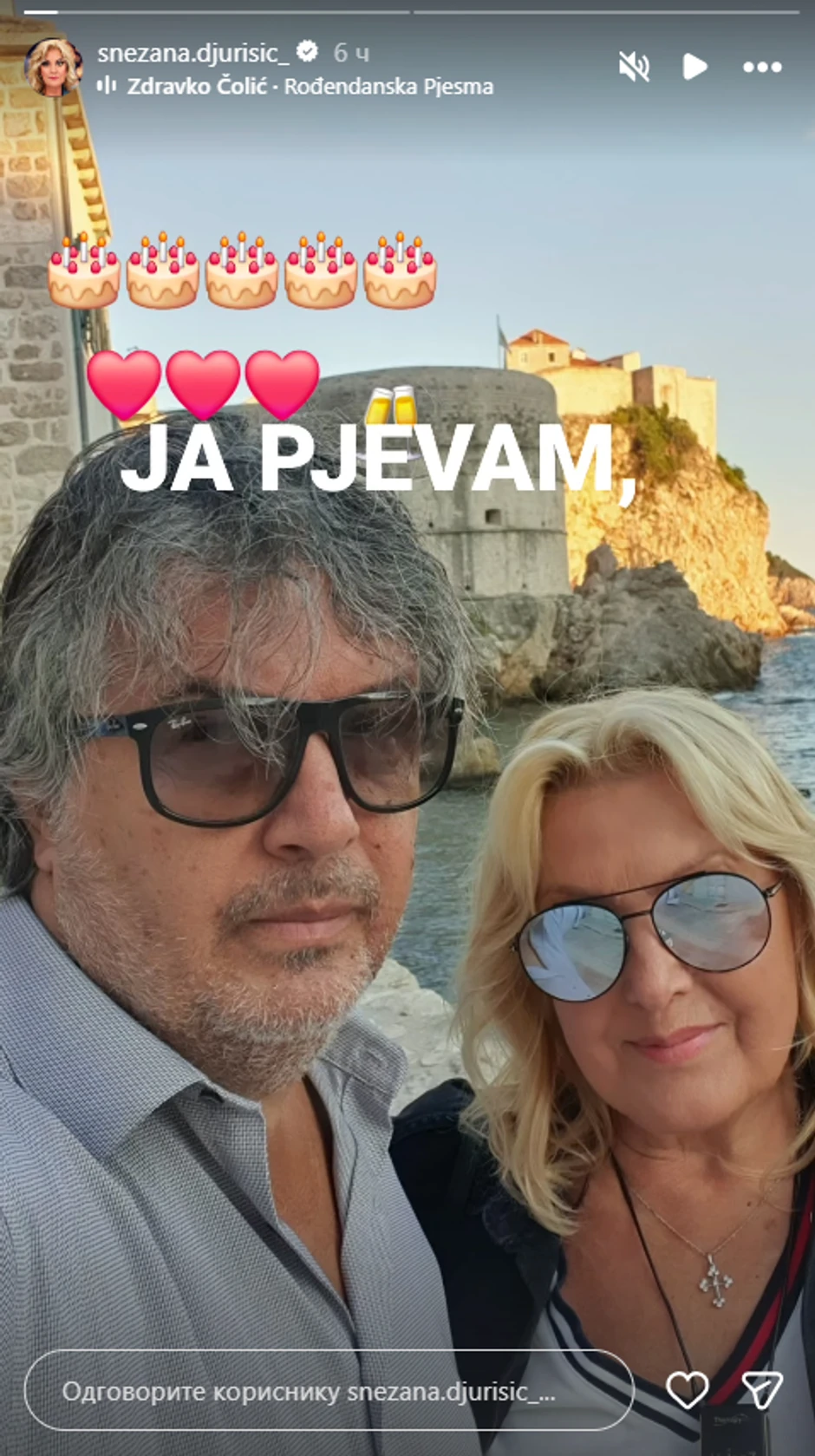 Dečko Snežane Đurišić slavi rođendan