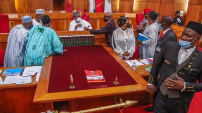 Nigerian senators [Tope Brown]