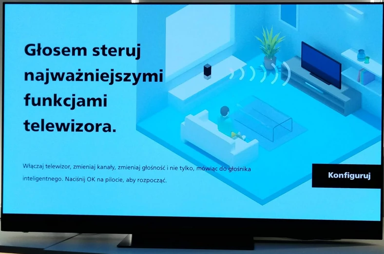 Panasonic TX-65GZ2000E - sterowanie głosem? Tak, ale za pośrednictwem inteligentnego głośnika