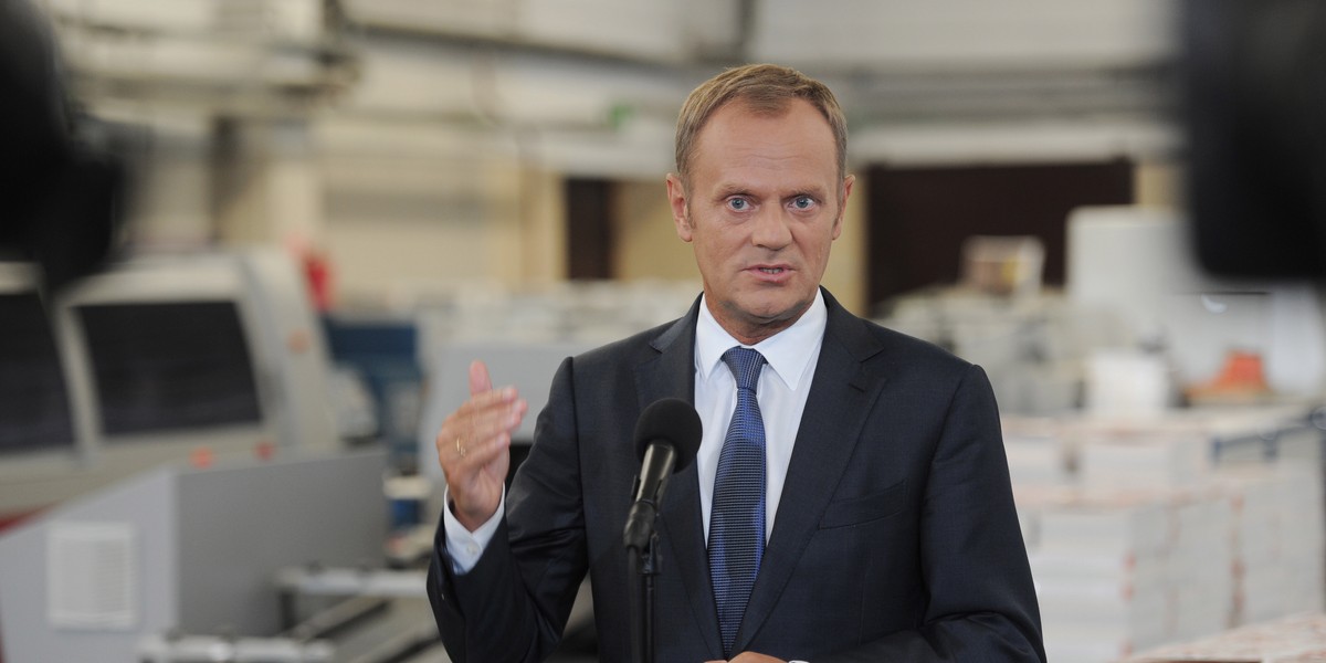 Donald Tusk.