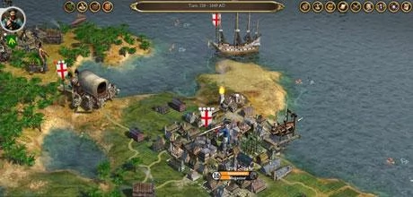 Screen z gry "Sid Meier's Civilization IV: Colonization"