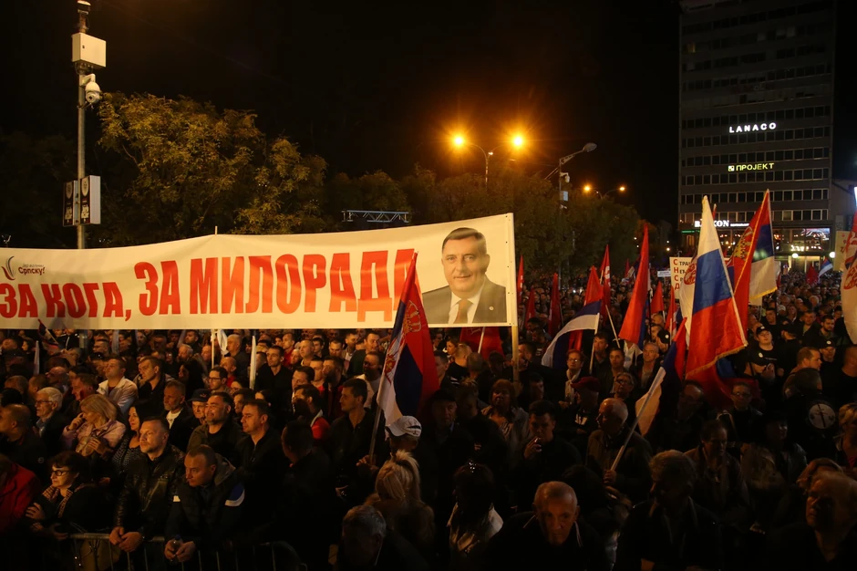 Miting SNSD u Banjaluci 1