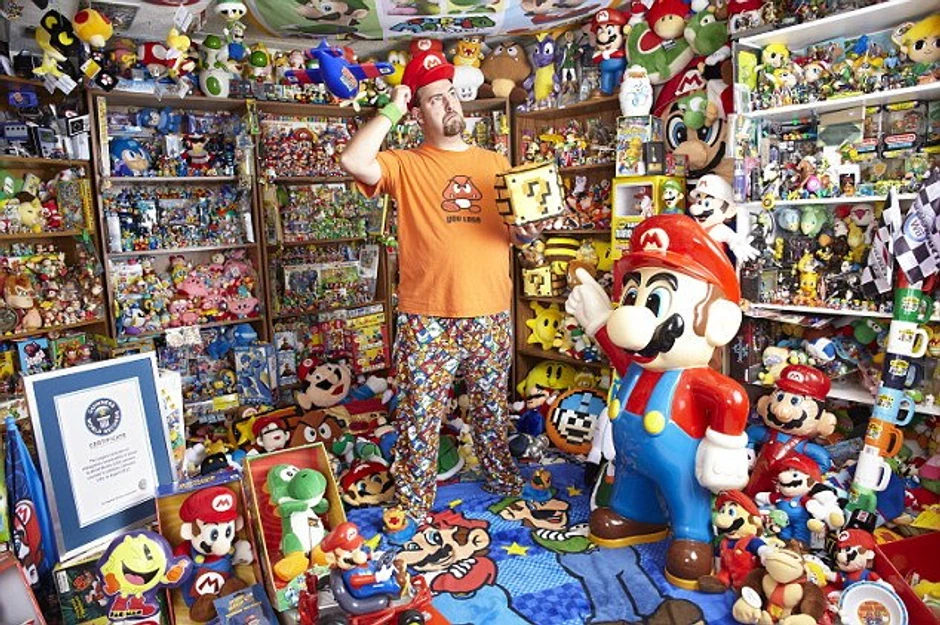 Bret Martin (31) iz Kolorada ima najveću kolekciju predmeta s tematikom video-igrica