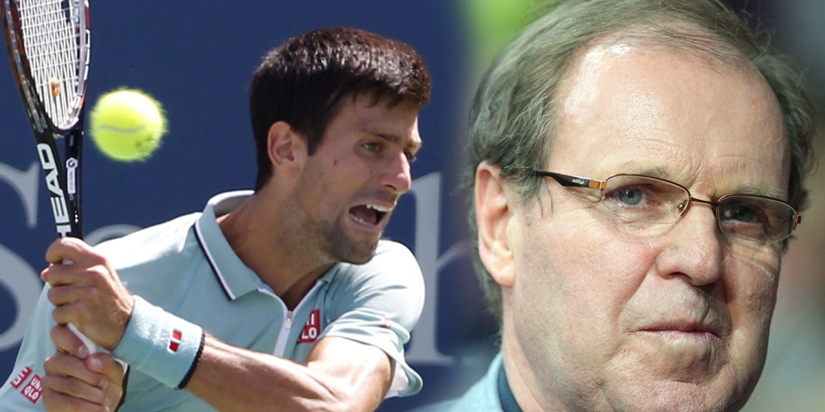 Wojciech Fibak Novak Djokovic