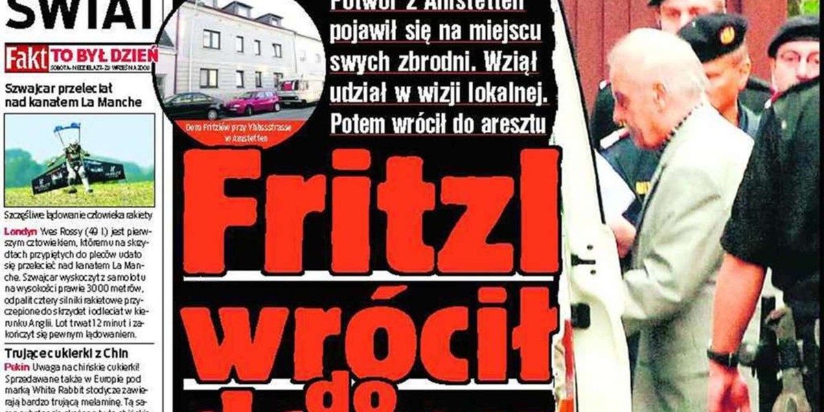 Fritzl wrócił do domu