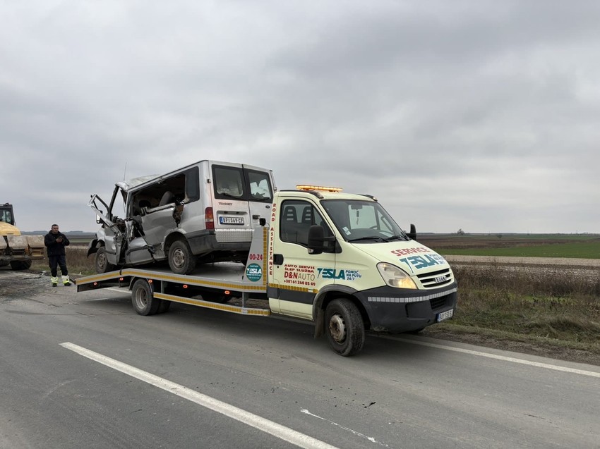 Saobraćajna nesreća Irig Ruma