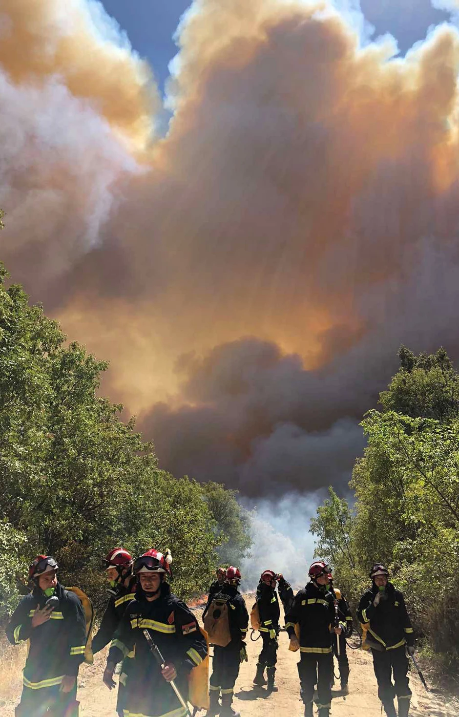 Požar se širi u nekoliko pravaca