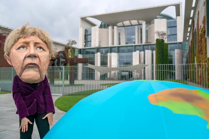 Merkelova je još jednom izbila na vrh u očima javnosti  (foto: sa klimatskih protesta u Berlinu u septembru 2019)