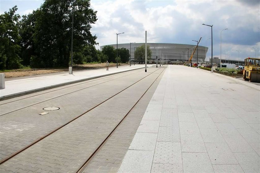 Tramwaj nie pojedzie na otwarcie stadionu