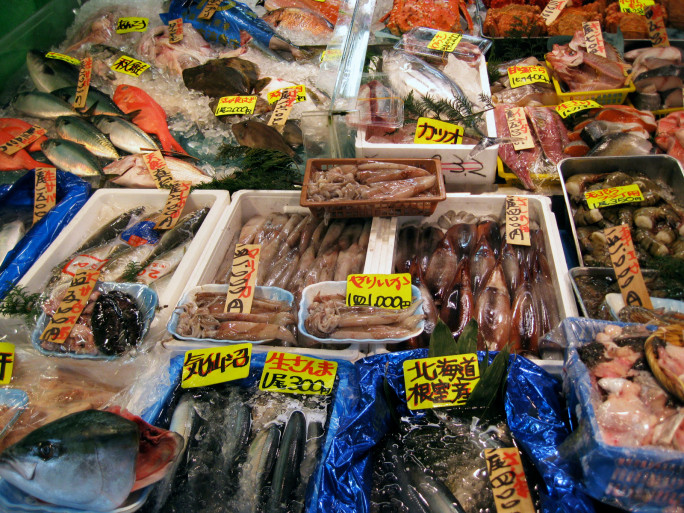 Targ rybny Tsukiji w Tokio