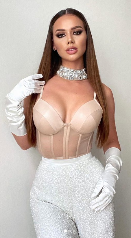 Gabriela Gášpárová stavila na vyzývavý outfit. 