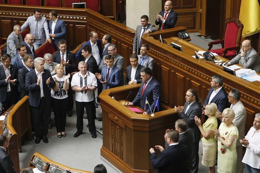 UKRAINE-CRISIS/PARLIAMENT/