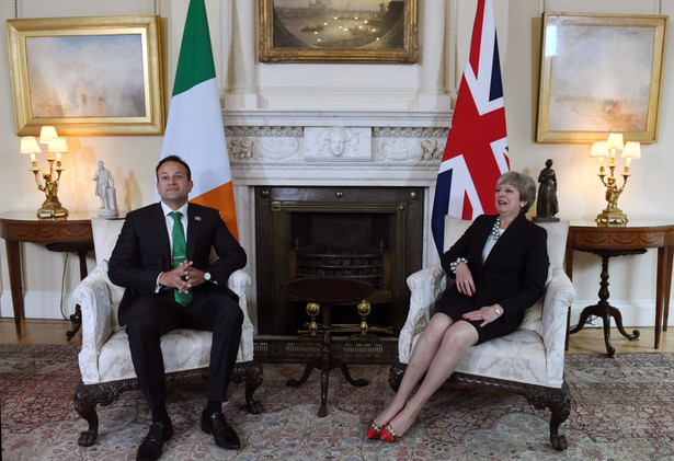Premier Irlandii Leo Varadkar i szefowa brytyjskiego rządu Theresa May