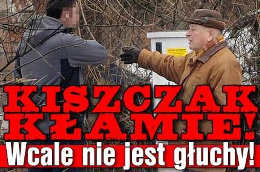 Kiszczak kłamie! Nie jest głuchy