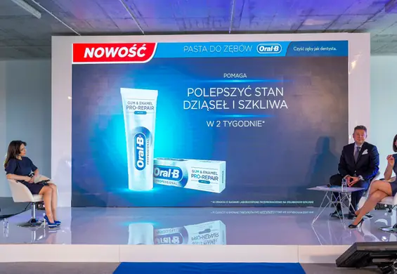 Nowa pasta Oral-B pomaga zadbać o zdrowie dziąseł