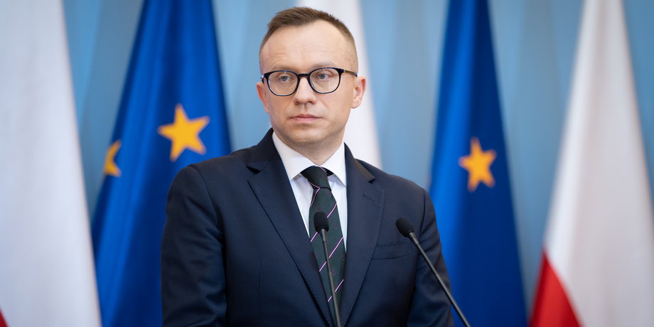 Wiceminister finansów Artur Soboń.
