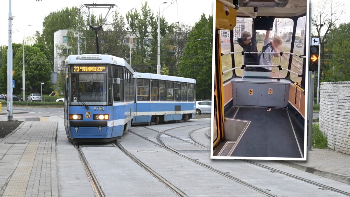To nagranie z tramwaju oglądają tysiące osób. Policja szuka dwóch chłopców