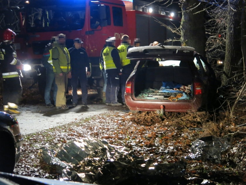 Tragiczny wypadek pod Lubaniem na Dolnym Śląsku