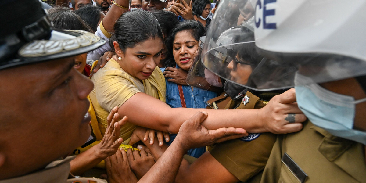 Protesty na Sri Lance. W kraju pogłębia się kryzys gospodarczy. 