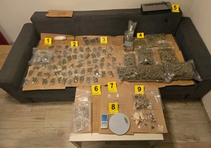 Zaplena droge na Vračaru 