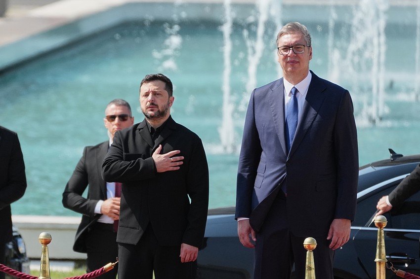 Aleksandar Vučić, Volodimir Zelenski