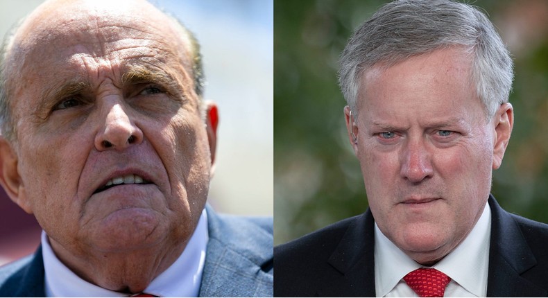 Rudy Guiliani / Mark Meadows