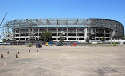 Stadion Miejski w Zabrzu im. Ernesta Pohla - zdjęcia z budowy