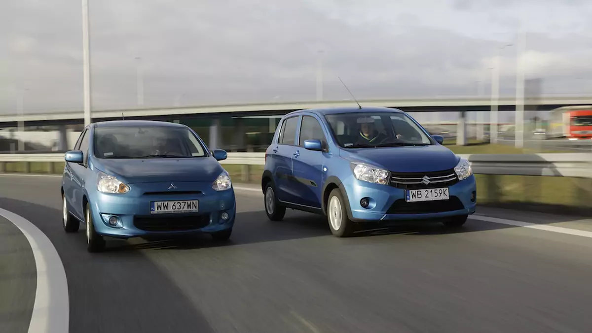 Mitsubishi Space Star i Suzuki Celerio