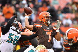 A last-second fumble by the Cleveland Browns led to a surprising result in Vegas