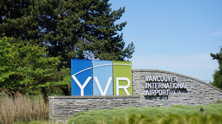Lotnisko w Vancouver