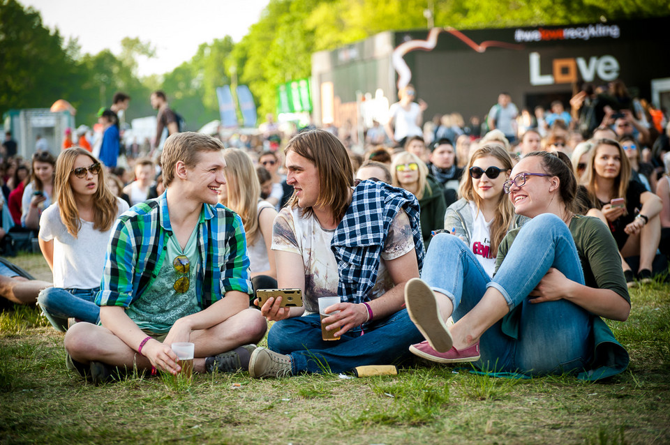 Publiczność na Orange Warsaw Festival 2017