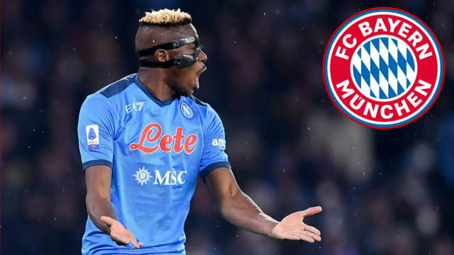 Victor Osimhen has been linked with a move to Bayern Munich