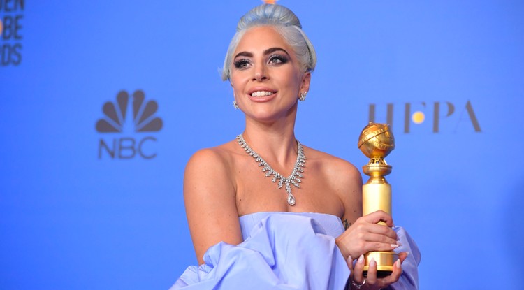 Lady Gaga a Golden Globe-on