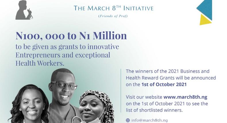 The March 8th Initiative announces the winners of its 2021 Business and Health Grants