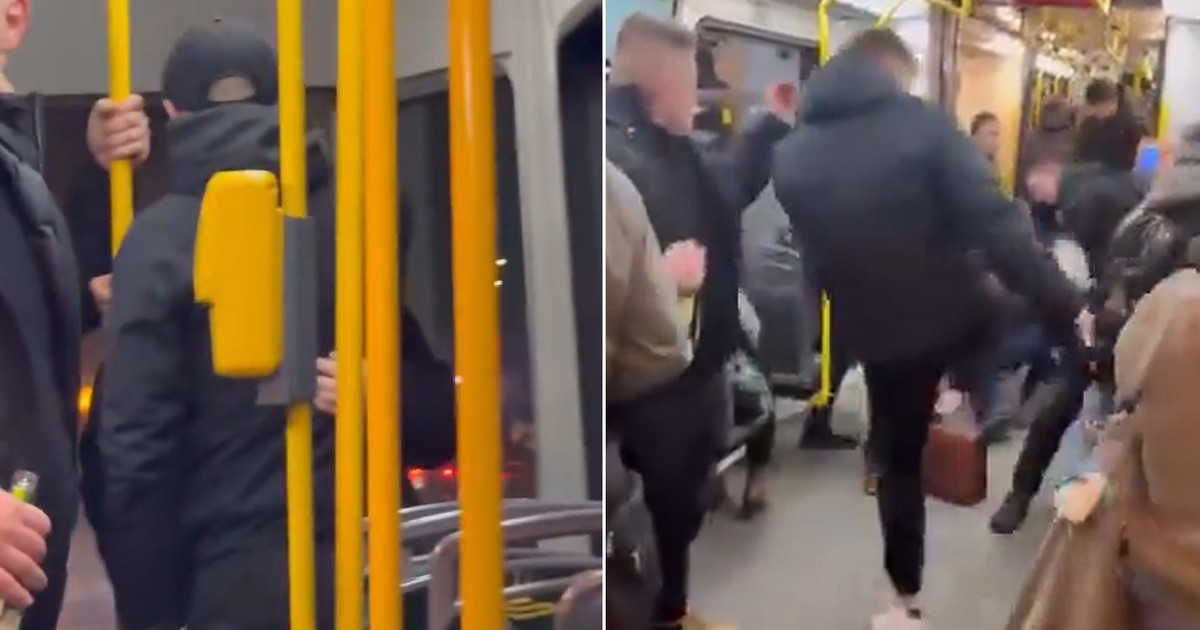 Brutalny atak na parę w tramwaju w Poznaniu. Policja zatrzymała dwóch 27-latków