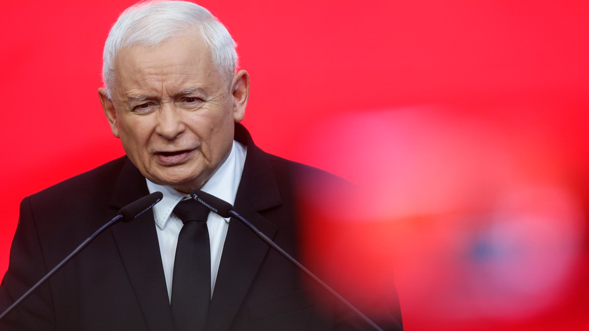 Prezes PiS Jarosław Kaczyński