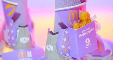 Gyorséttermi hulladékból készített cipőt, felrobbantotta az internetet