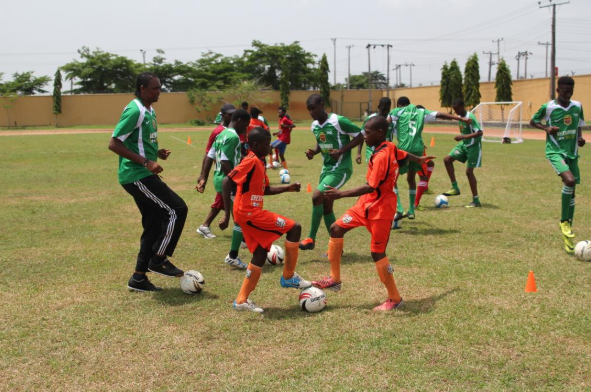 Turn your child’s football dream into reality with Kanu Nwankwo 
