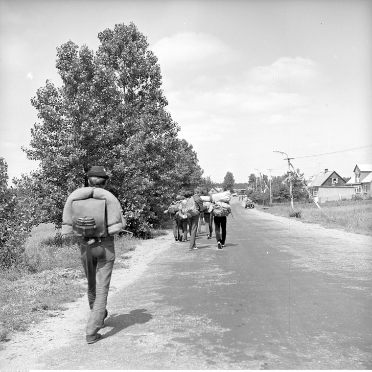 Wakacje na Suwalszczyźnie, 1972 r.