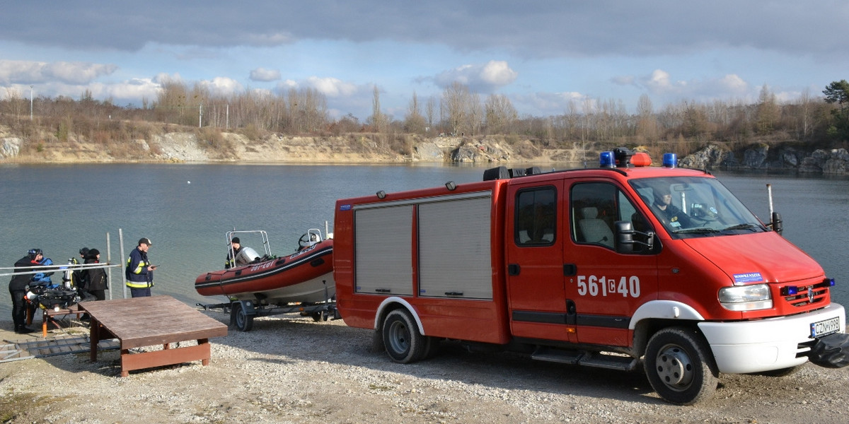 Tragedia w Piechcinie. Kobieta utonęła w kamieniołomie