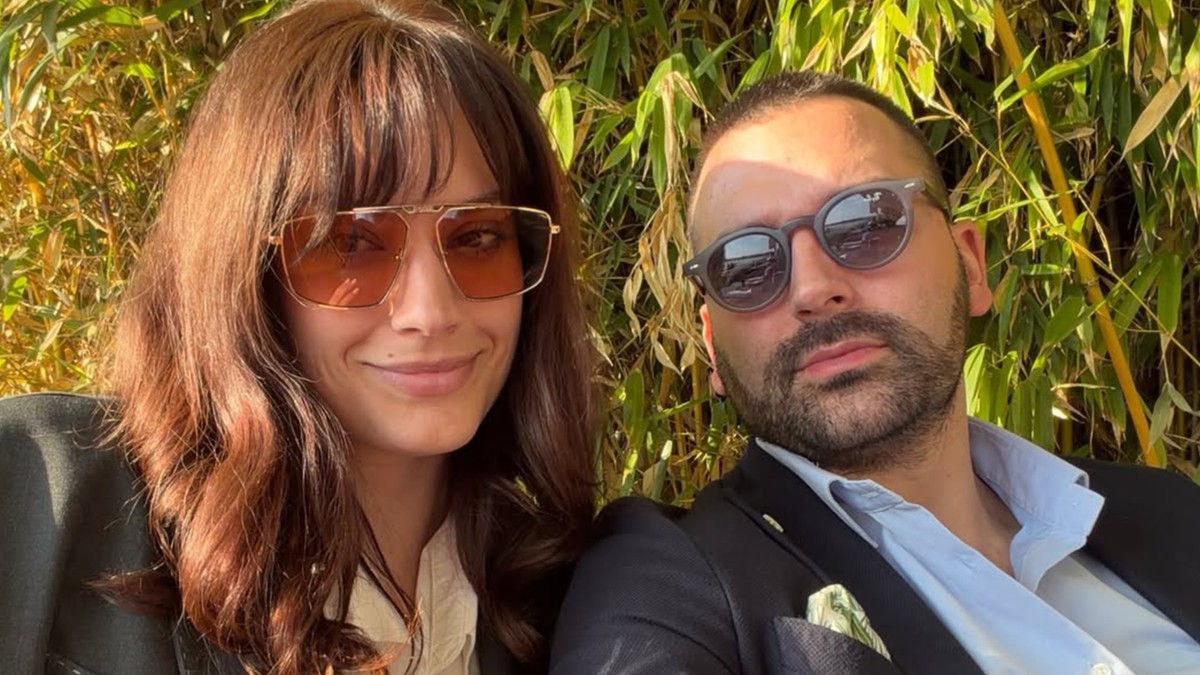 Marina Ćosić sa mužem