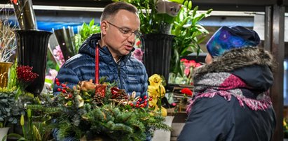 Duda pojechał na krakowski targ. Cel miał tylko jeden. Wszystko jest na zdjęciach!